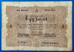 1 forintos Kossuth-bankó (1848) GOTTO NUMIZMATIKA
