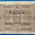 1 forintos Kossuth-bankó (1848) GOTTO NUMIZMATIKA