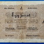1 forintos Kossuth-bankó (1848) GOTTO NUMIZMATIKA