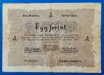 1 forintos Kossuth-bankó (1848) GOTTO NUMIZMATIKA
