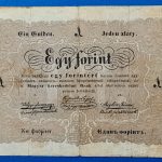 1 forintos Kossuth-bankó (1848) GOTTO NUMIZMATIKA
