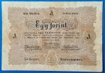 1 forintos Kossuth-bankó (1848) GOTTO NUMIZMATIKA