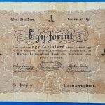 1 forintos Kossuth-bankó (1848) GOTTO NUMIZMATIKA
