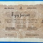 1 forintos Kossuth-bankó (1848) GOTTO NUMIZMATIKA