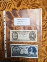 Magyar gyártmányú 3-es osztású papírpénz berakólap 130 Mikronos