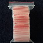 Magyar gyártmányú tároló tasakok 100 db-os csomagban 60 x 40 mm