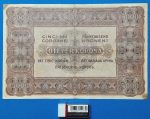1920. 5.000 Korona F+  "nagy alakú" Orell Füssli nyomdahely jelöléssel - Image 2