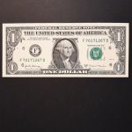 2017. 1 Dollár UNC Atlantaii kiadás - Carranza & Mnuchin aláírásával