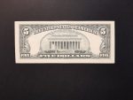 1995. 5 Dollár EF+ New Yorki kiadás - Withrow & Rubin aláírásával - Image 2
