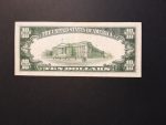 1934. 10 Dollár VF- New Yorki kiadás - Julian & Morgenthau aláírásával - Image 2