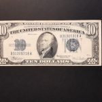 10 Dollár VF Kék pecséttel