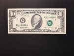 1995. 10 Dollár UNC New Yorki kiadás - Withrow & Rubin aláírásával