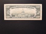 1985. 50 Dollár VF New Yorki kiadás - Ortega & Baker aláírásával - Image 2