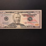 2017. 50 Dollár EF+ Philadelphiai kiadás - Carranza & Mnuchin aláírásával