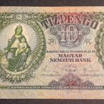 1936. 10 Pengő VF csillagos