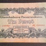 1944.  10 Pengő  VF Vöröshadsereg