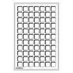Leuchtturm: Érmetálcák L 77 érméhez 22 mm -es kék