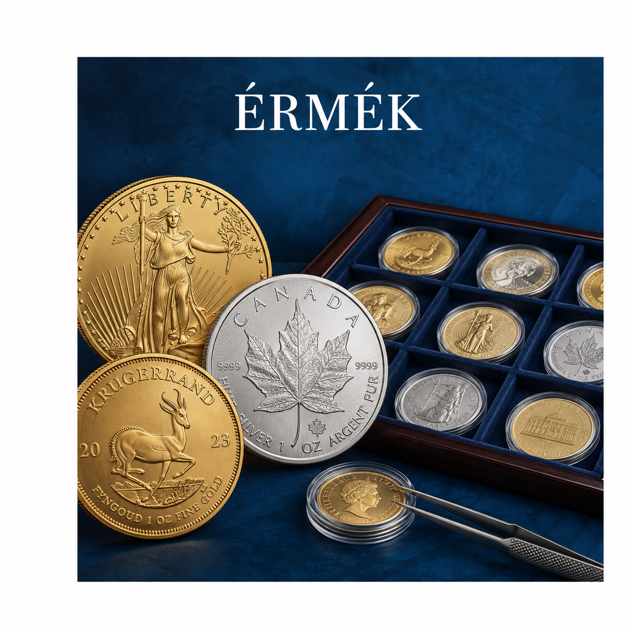 Magyar és külföldi érmék