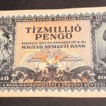 1945. 10.000.000 Pengő EF