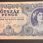 1945.     500 Pengő VF-