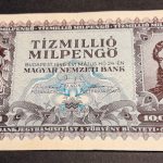 1946.    10.000.000 Milpengő EF