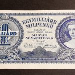 1946.   1.000.000.000 Milpengő AUNC