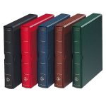 Leuchtturm: OPTIMA "F" gyűrűs iratgyűjtő tokkal - kék