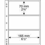 Leuchtturm: NUMIS 3C papírpénz berakólap
