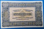 1923. 100.000 Korona VF, Orell-Füssli Pénzjegynyomda, "Nyolc pengő" felülbélyegzéssel, - Image 2