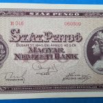 1945.     100 Pengő EF vízjeles