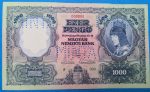 1927-es 1000 pengős minta bankjegy eladó