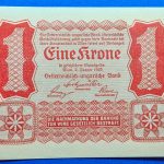1922.   1 Korona UNC