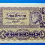 1922.  10 Korona UNC