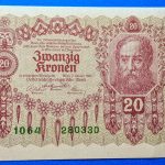1922.  20 Korona UNC
