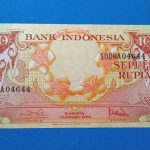 1959. 10 Rupiah UNC