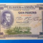 1925.  100 Peseta  VF