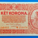 1920.   2 Korona aUNC