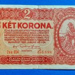 1920.   2 Korona VF+