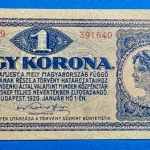 1920.   1 Korona aUNC