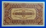 1923.   100 Korona UNC "kis alakú" Magyar Pénzjegynyomda jelöléssel - Image 2