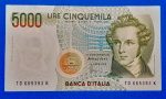 1985. 5.000 Líra UNC