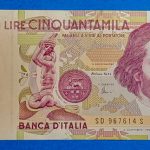 1992. 50.000 Líra UNC