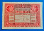 1917. 2 Korona VF+ "DEUTSCHÖSTERREICH" felülbélyegzéssel - Image 2