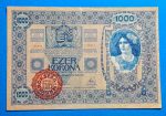 1902. 1.000 Korona F- "MAGYARORSZÁG" felülbélyegzéssel