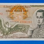 1968. 5 Peso UNC