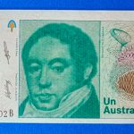 1985-1989. 1 Austral UNC