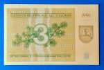 1991.   3 Talonas UNC