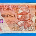 2020.  10 Dollars UNC