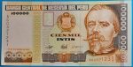1989. 100.000 Intis UNC