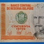 1987.  50 Intis UNC